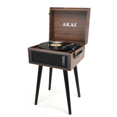 Product Πικάπ Akai ATT-101 BT βαλίτσα με πόδια, Bluetooth in/out, USB/SD, Aux-In, ηχεία και κάλυμμα  16 W base image