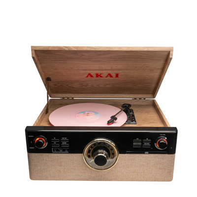 Product Πικάπ Με Υποδοχή Για Cd Και Κασέτα Αkai ATT-300CC  base image