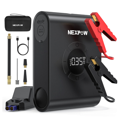 Product Εκκινητής Μπαταρίας Nexpow & Συμπιεστής Akp-P200, 12V/1500A, 150PSI, 8000mAh base image
