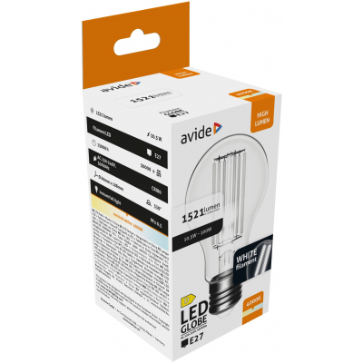 Product Λάμπα LED Avide White Globe 10.5W E27 NW 4000K base image