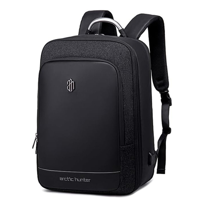 Product Τσάντα Laptop Arctic Hunter Πλάτης B00227L 17", 41L, Usb, Μαύρη base image