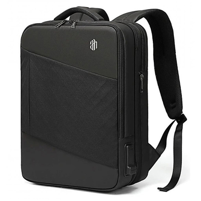 Product Τσάντα Laptop Arctic Hunter Πλάτης B00345 15.6", Usb, 19-32L, Μαύρη base image