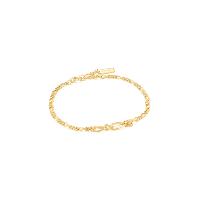 Product Γυναικείο Βραχιόλι Ania Haie B021-03G (19cm) από Ασήμι Golden base image