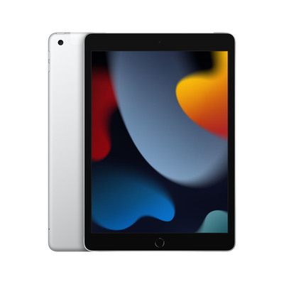 Product Tablet Apple IPAD 10.2" 64GB WIFI+CELLULAR SILVER (9TH GENERATION) MK493TY/A base image