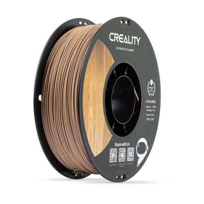 Product Filament Creality CR-Wood White Pine, Dimensional Accuracy +/- 0.03 mm, 1 kg Spool,1.75mm base image