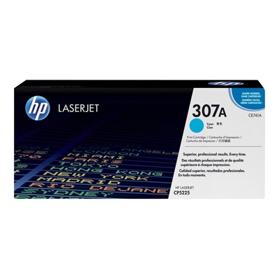 Product Toner HP 307A - Cyan - Original - LaserJet (CE741A) base image