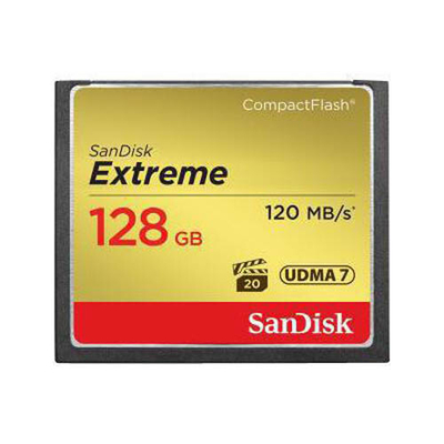 Product Κάρτα Μνήμης CF 128GB SanDisk Extreme 120MB/s UDMA7 SDCFXSB-128G-G46 base image