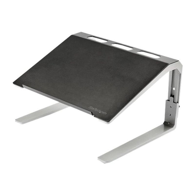 Product Βάση Laptop StarTech LTSTND elevation (adjustable, heavy-duty steel & aluminum, 3 height settings, tiltable, ergonomic) base image