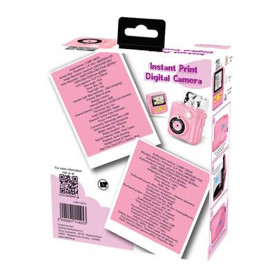 Product Φωτογραφική Μηχανή Lamtech KID Instant with FLASH Pink base image