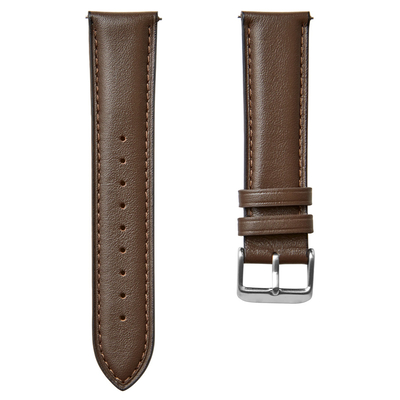 Product Λουράκι Wearable BAND-008-BR, 22mm, δερμάτινο, καφέ base image