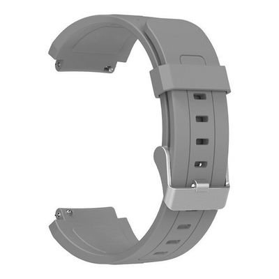 Product Λουράκι Wearable Σιλικόνης BAND-011-GR, 20mm, γκρι base image