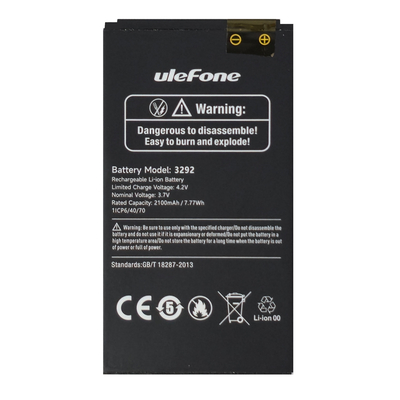 Product Μπαταρία Ulefone για Κινητό Τηλέφωνο Armor Mini 4 base image
