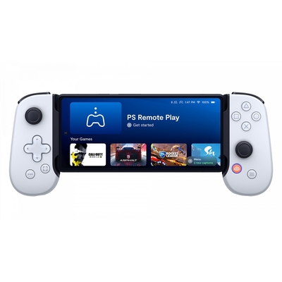 Product Gamepad Backbone One Playstation Android USB C White base image