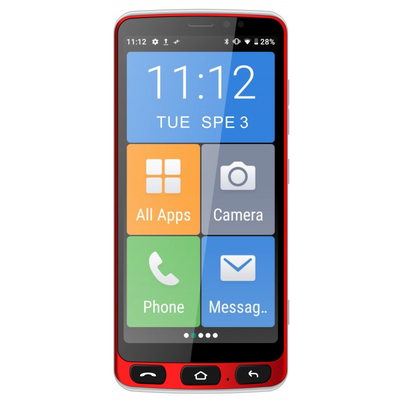 Product Smartphone Funker E500I 1+16GB DS 4G RED base image