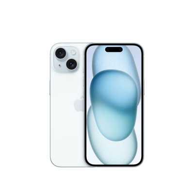 Product Smartphone Apple Iphone 15 128GB Blue Mtp43sx/A base image