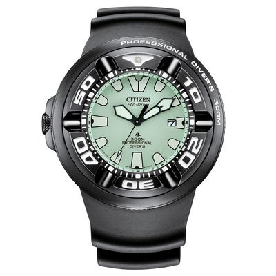 Product Ανδρικό Ρολόι Citizen Bj8055-04X (48mm) Καουτσούκ Λουράκι Μαύρο base image