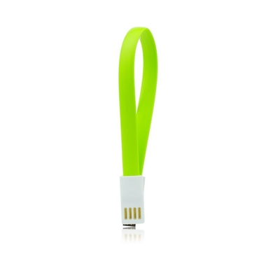 Product Καλώδιo USB Baku με μαγνήτη - micro USB universal 20cm πράσινο base image