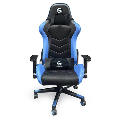 Product Καρέκλα Gaming Gembird LEATHER Black/BLUE base image