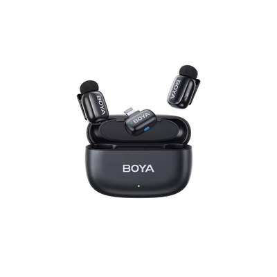Product Μικρόφωνο Boya Mini iPhone Lightning - 2,4GHz 2mic Wireless with Charging Box base image