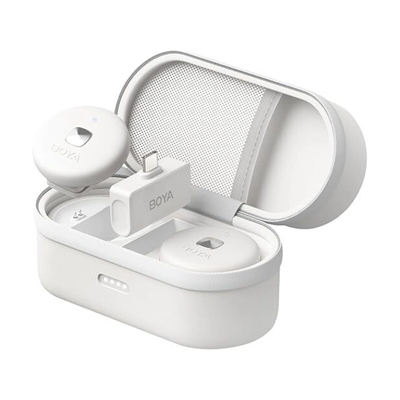 Product Μικρόφωνο Boya Omic-U White 2,4ghz Dual Channel Wireless For Android Usb-C base image