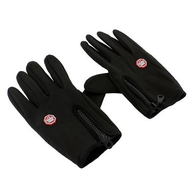 Product Γάντια Ποδηλασίας BQ19H για οθόνη αφής, αντιολισθητικά, L, μαύρα base image