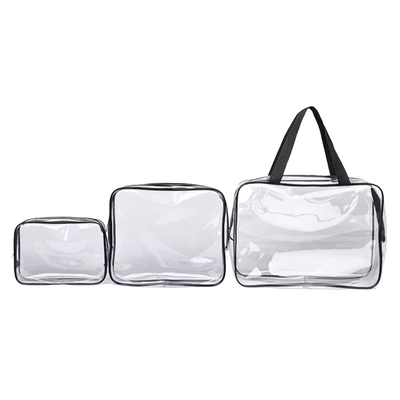 Product Σετ Νεσεσέρ Bq60, Αδιάβροχα, Διάφανα, 3Τμχ base image