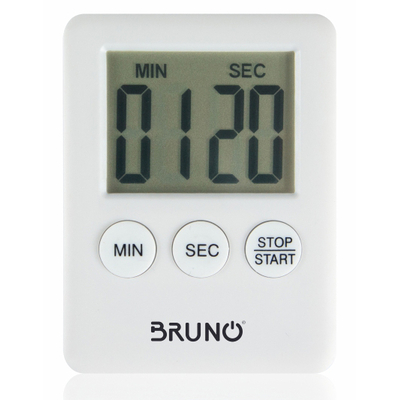 Product Χρονόμετρο Κουζίνας Bruno BRN-0063, LCD, με μαγνήτη, λευκό base image