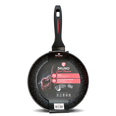 Product Τηγάνι Bruno Granit Premium BRN-0112 με αντικολλητική επίστρωση, 24cm base image