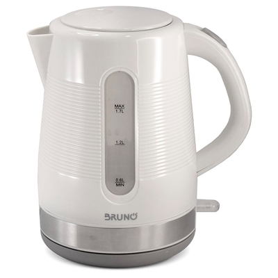 Product Βραστήρας Bruno BRN-0142, 1.7L, 2200W, λευκό-γκρι base image