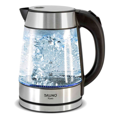 Product Βραστήρας Bruno BRN-0143, 1.7L, 2200W, γυάλινος-Inox base image