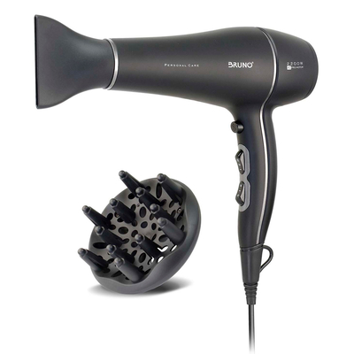 Product Bruno Σεσουάρ Μαλλιών Ac Brn-0155, 2200w, Με Φυσούνα, Μαύρο base image