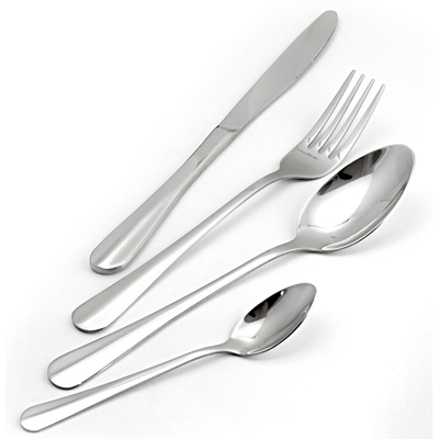 Product Σετ Μαχαιροπίρουνα Bruno Ανοξείδωτα Harmonia, Ασημί, 16Τμχ base image