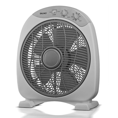 Product Ανεμιστήρας Bruno Box Fan BRN-0184, Επιτραπέζιος/Δαπέδου, 38W 32Cm, Γκρι base image