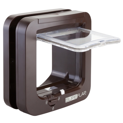 Product Πορτας γάτας SUREFEED - braun 22cm x 13cm x 25cm base image