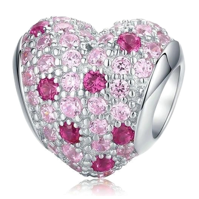 Product Σύμβολο Bamoer Charm Bsc118 για Βραχιόλι, Κυβική Ζιρκόνια, Ασήμι 925 base image