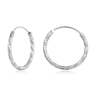 Product Σκουλαρίκι Bamoerα Κρίκοι BSE1178-M, Ασήμι 925, 2.1Cm, Ασημί base image