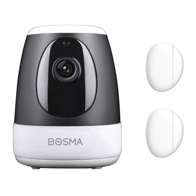 Product IP Κάμερα Bosma smart kit XC με λειτουργία hub, Pan 360°, 1080p, WiFi, PIR base image