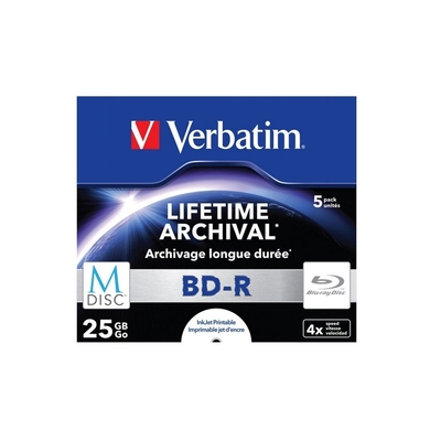 Product BD-R Verbatim M-Disc 25GB 5 Τεμαχια base image