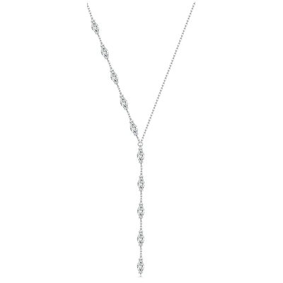 Product Κολιέ Bamoer BSN330 με Κυβική Ζιρκόνια, Ασήμι 925, Ασημί base image