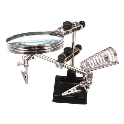 Product Best Μεγεθυντικός Φακός Bst-268z, Με Clips Συγκράτησης base image