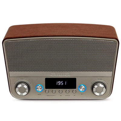 Product Επιτραπέζιο Ραδιόφωνο Aiwa Bluetooth MULTIMEDIA HOME RMS 50W BROWN base image