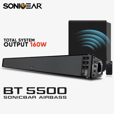 Product Soundbar Sonic Gear AIRBASS and SUBWOOFER base image