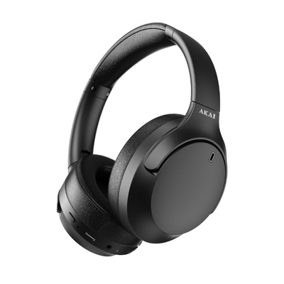 Product Ακουστικά Ασύρματα Over Ear Αναδιπλούμενα Με Bluetooth Akai BTH-P200ANC  base image