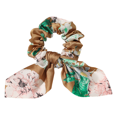 Product Λαστιχάκι Μαλλιών Roxxani με Μικρό Φιόγκο Bthu-0002, Φλοράλ base image