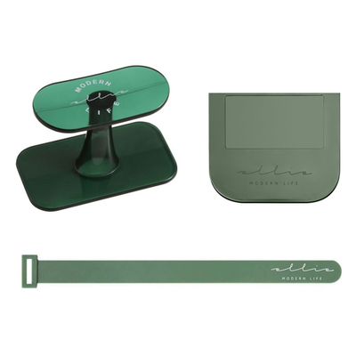 Product Σετ Λαβή Ανοίγματος Καπακιού Λεκάνης Bthu-0014, Πράσινο, 3Τμχ base image