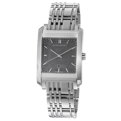 Product Ανδρικό Ρολόι Burberry Bu1568 (33mm) Μεταλλικό Μπρασελέ Ασημί base image