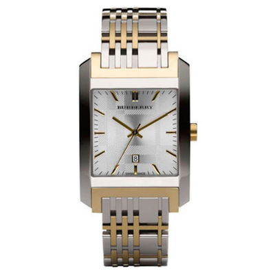 Product Ανδρικό Ρολόι Burberry Bu1569 (33mm) Μεταλλικό Μπρασελέ Ασημί base image