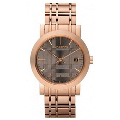 Product Γυναικείο Ρολόι Burberry Bu1861 (38 mm) Μεταλλικό Μπρασελέ Ροζ base image