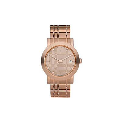 Product Ανδρικό Ρολόι Burberry Bu1864 (38 mm) Μεταλλικό Μπρασελέ Ροζ base image