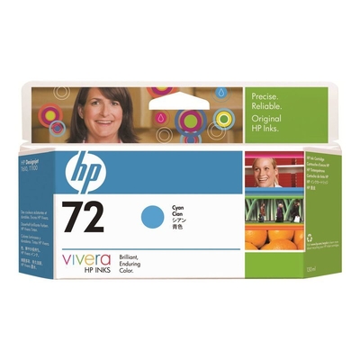 Product Μελάνι HP 72 - Dye-Based Cyan - Original - DesignJet base image